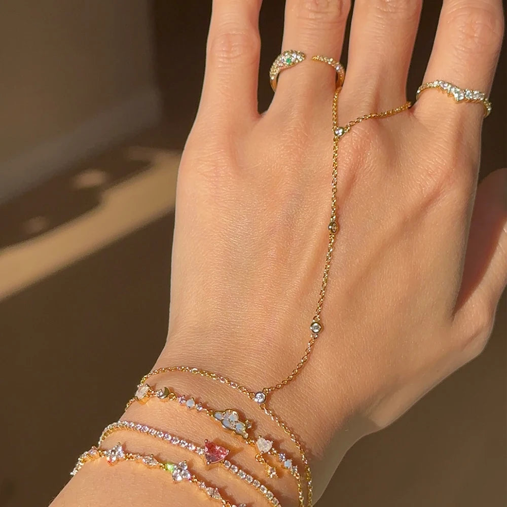 Bransoletka Hand-Ring "Elara"