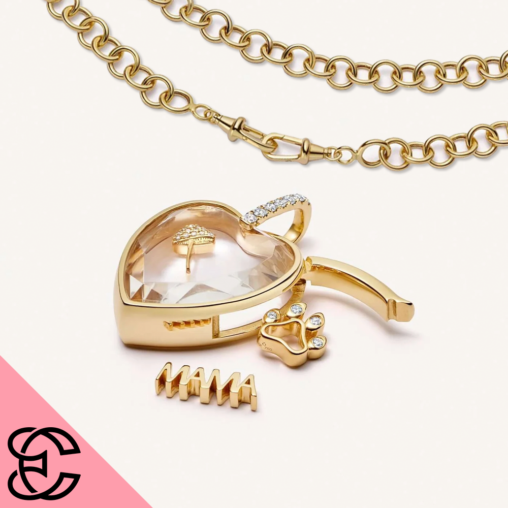Naszyjnik "Locket" z personalizowaną zawartością